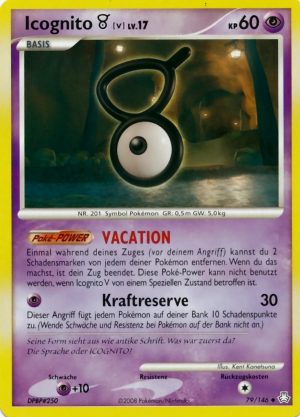 Unown V - 79 - Erwachte Legenden