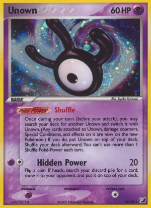 Unown - W - Unseen Forces