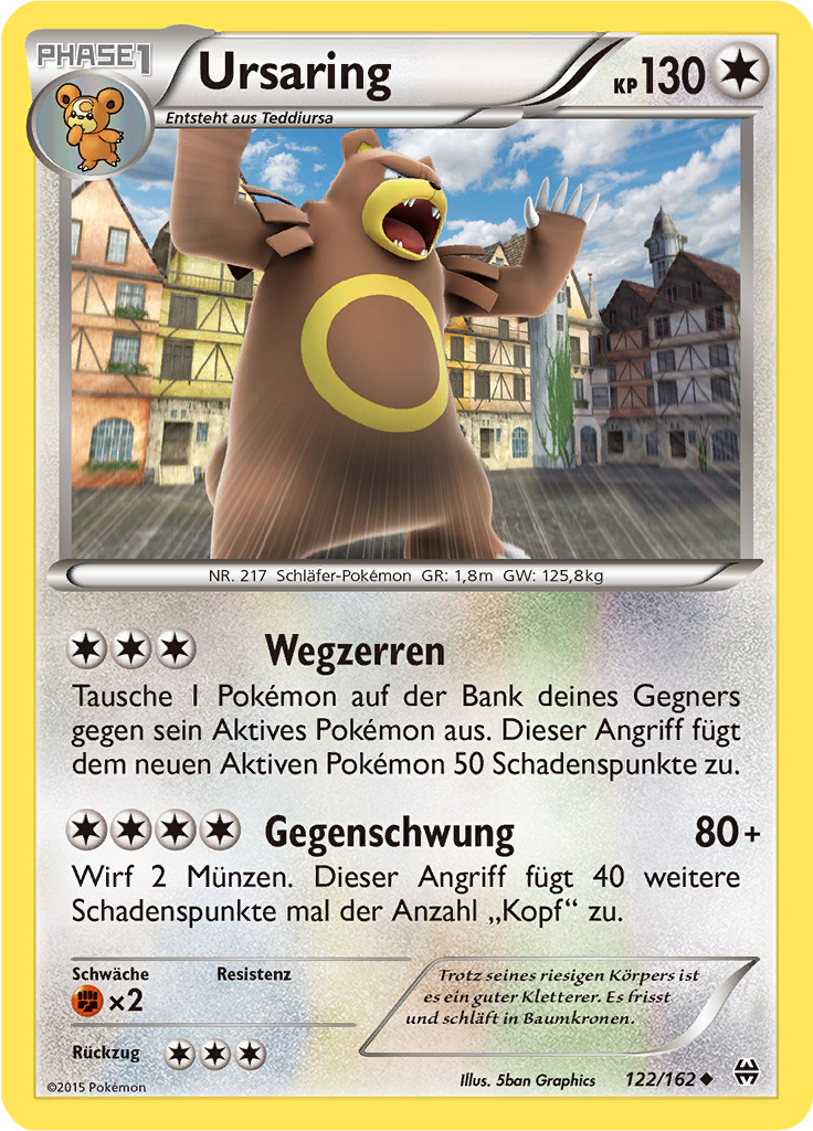 Ursaring - 122 - TURBOstart