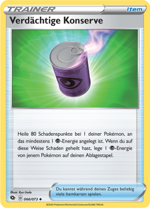 Verdächtige Konserve - 66 - Weg des Champs