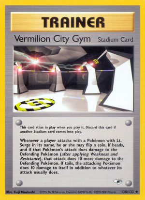 Vermilion City Gym - Gym Heroes - Unlimited|Vermilion City Gym - Gym Heroes - First Edition