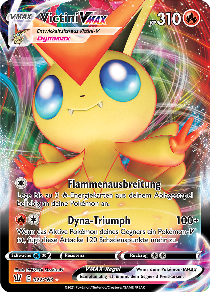 Victini VMAX - 22 - Kampfstile