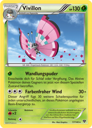 Vivillon - 17 - XY