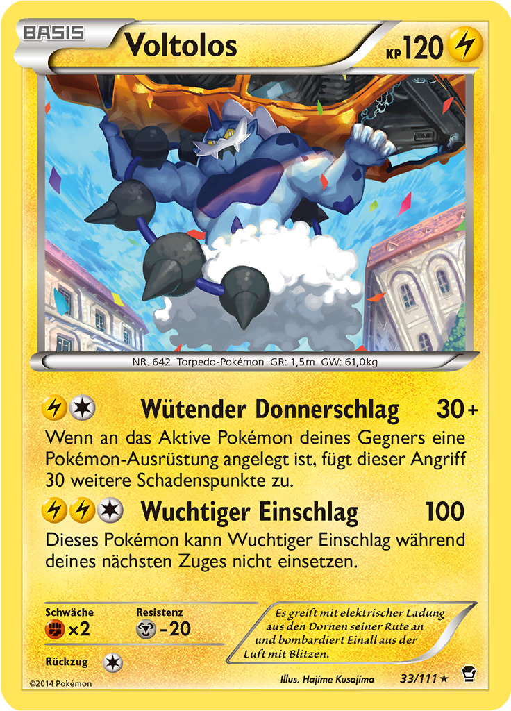 Voltolos - 33 - Fliegende Fäuste