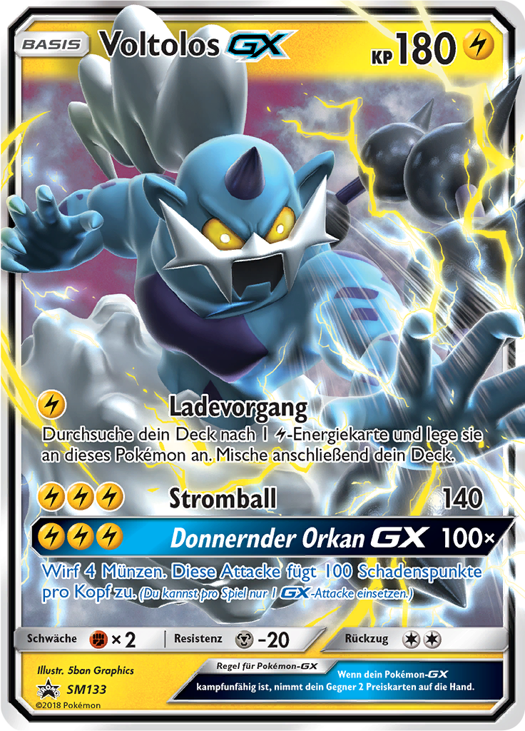 Voltolos-GX - SM133 - Sun & Moon Promos