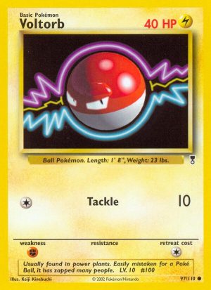 Voltorb - 97 - Legendary Collection|Voltorb - 97/110 - Revers Holo - Legendary Collection