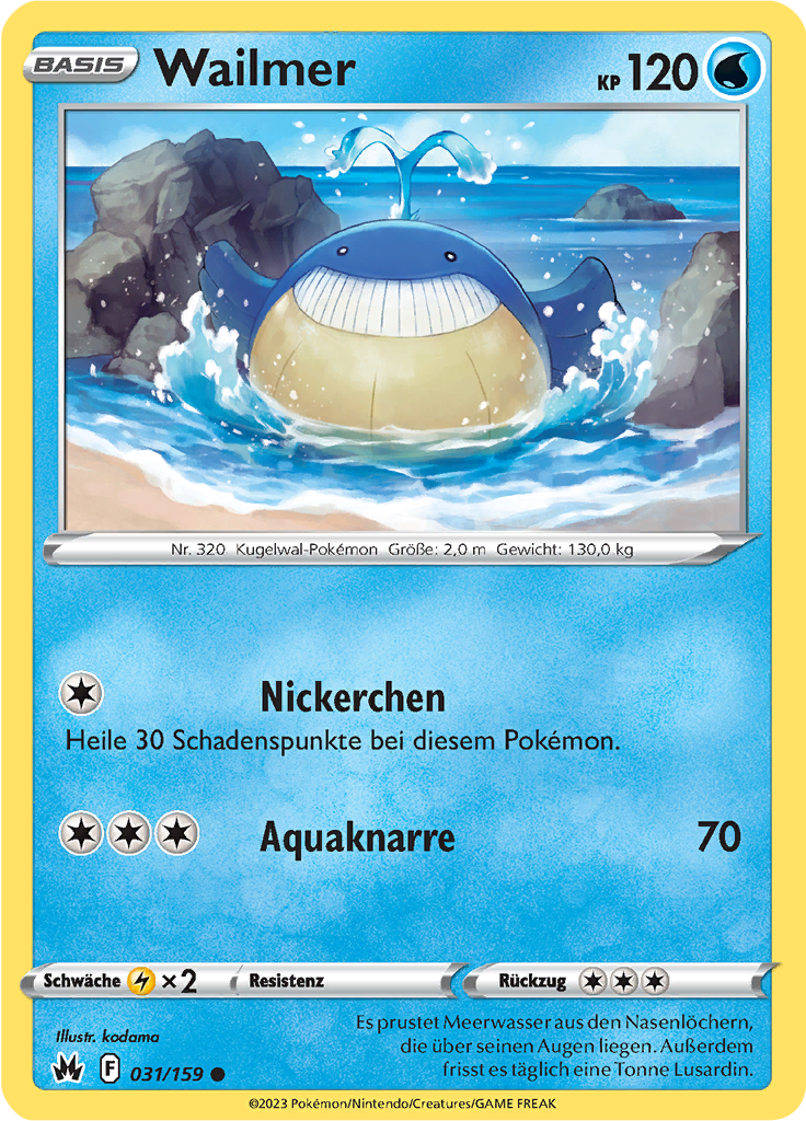 Wailmer - 31 - Zenit der Könige