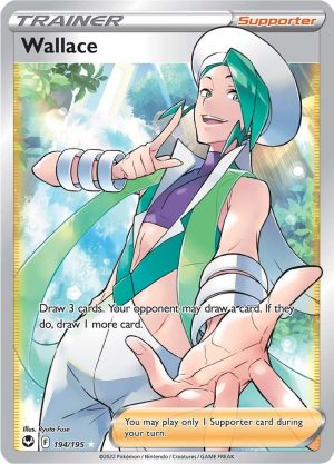 Wallace (Full Art) - 194 - Silver Tempest