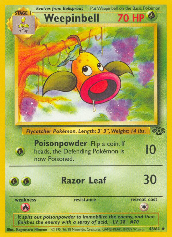 Weepinbell unlimited jungle set|Weepinbell first edition jungle set