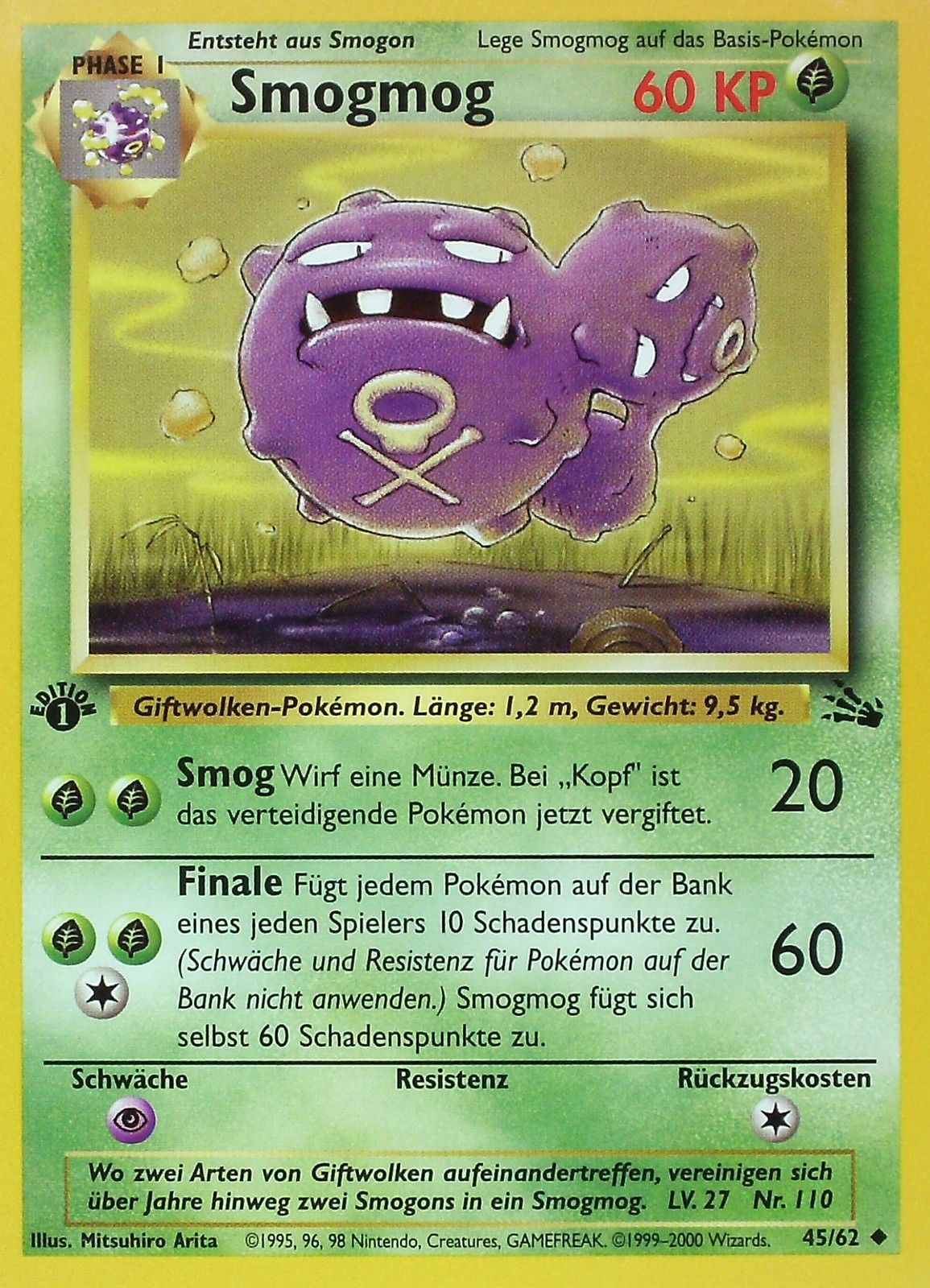 Weezing - 45 - Fossil