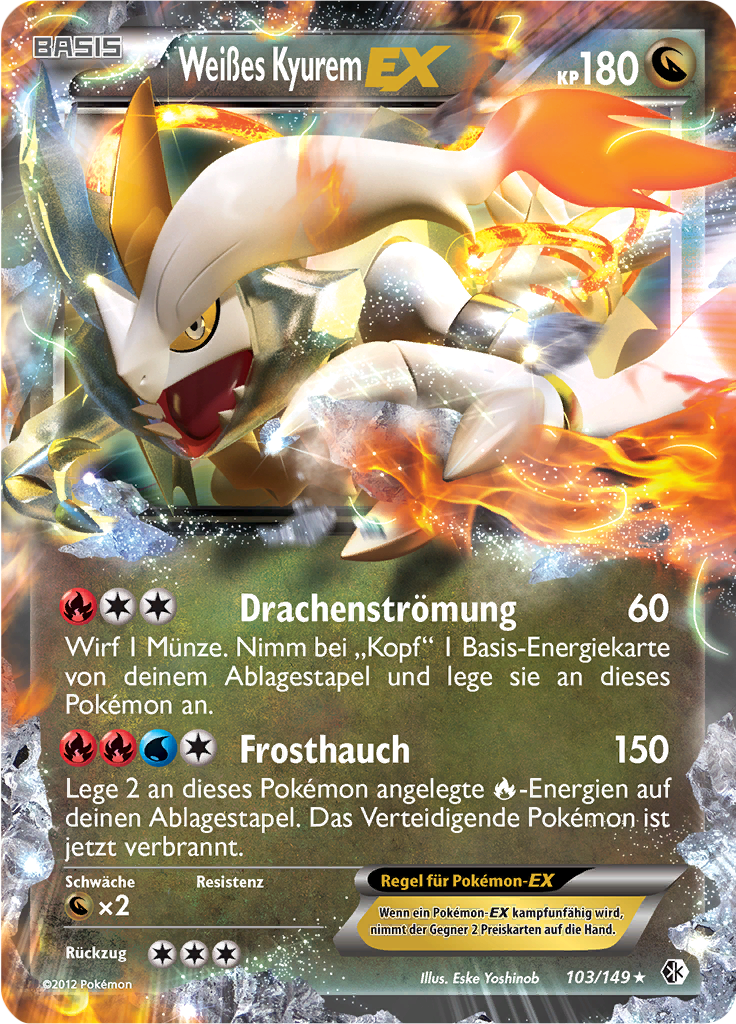 Weißes Kyurem-EX - 103 - Überschrittene Schwellen