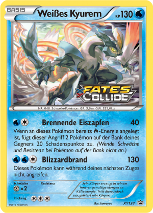 Weißes Kyurem - XY128 - XY Promos