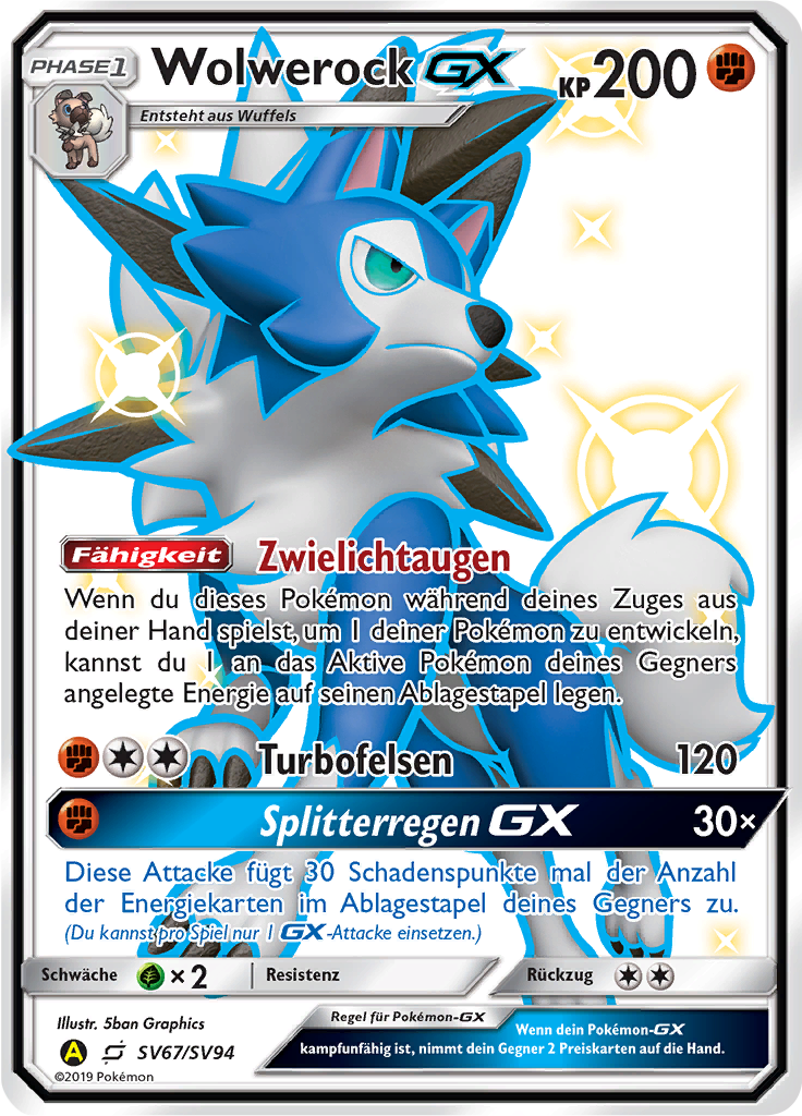 Wolwerock-GX - SV67 - Verborgenes Schicksal