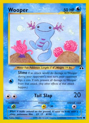 Wooper - Neo Discovery - Unlimited|Wooper - Neo Discovery - First Edition