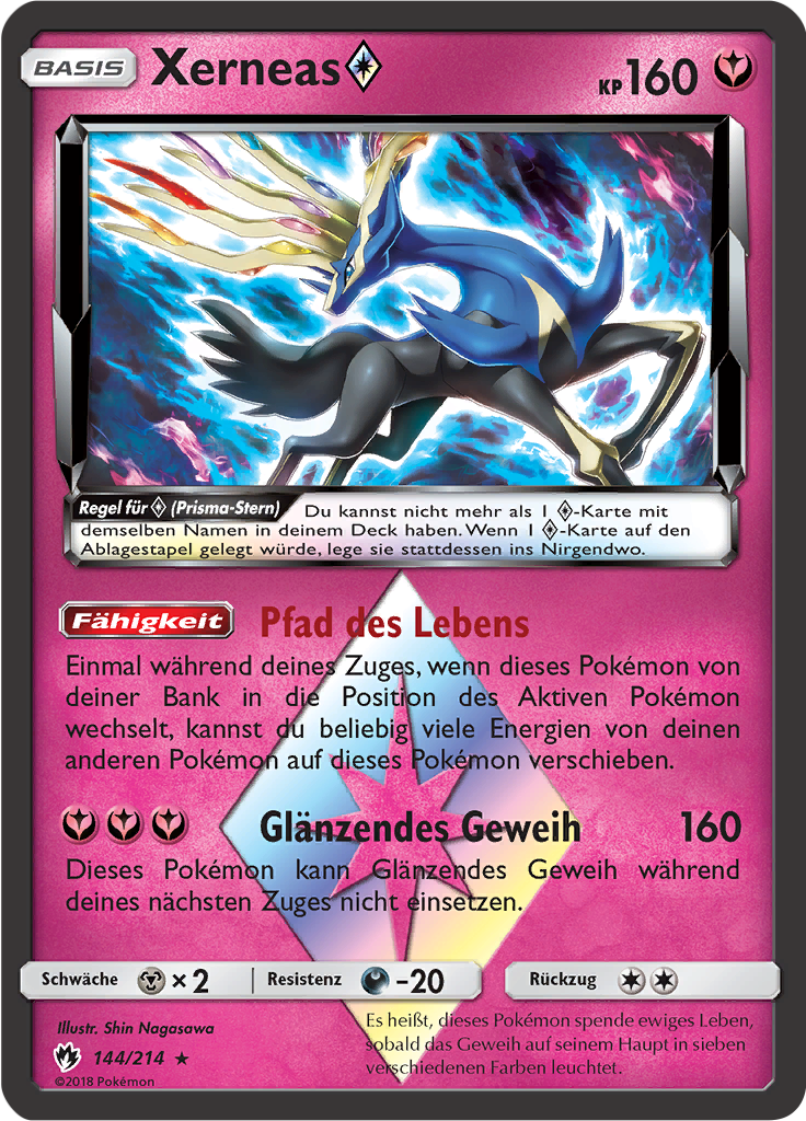 Xerneas Prisma-Stern - 144 - Echo des Donners