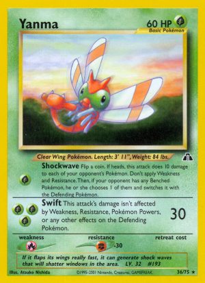 Yanma - Neo Discovery - Unlimited|Yanma - Neo Discovery - First Edition