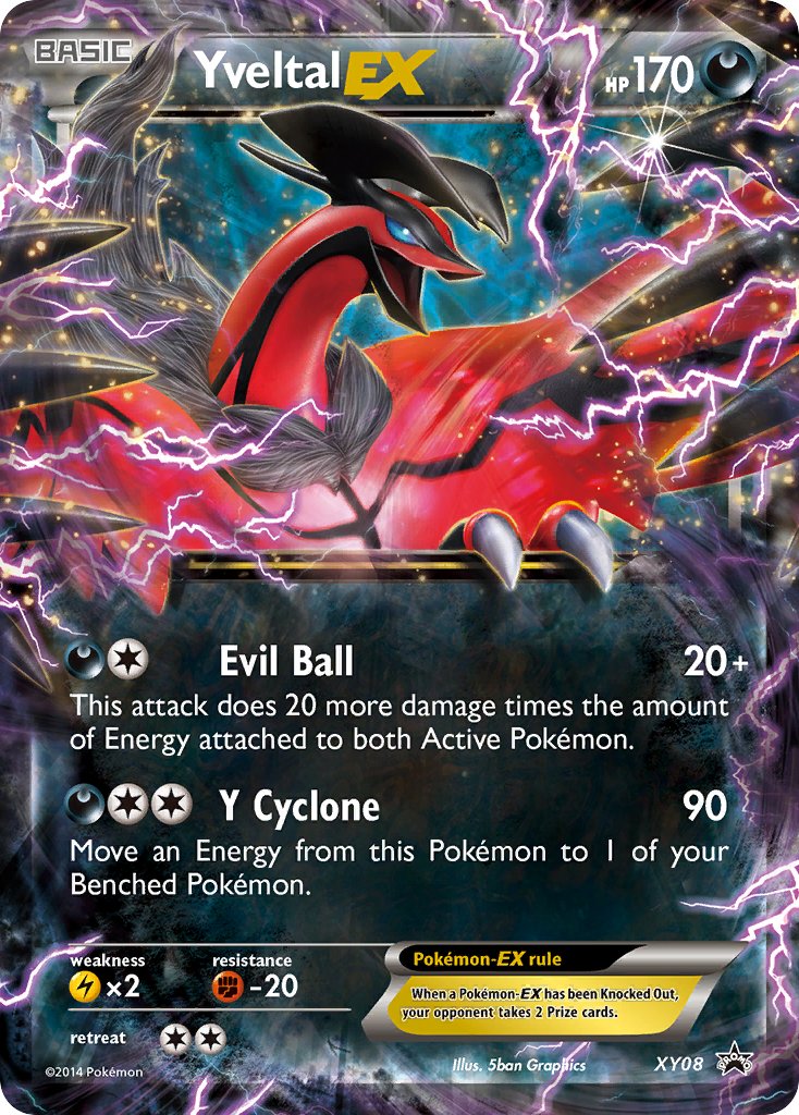 Yveltal-EX - XY08 - XY Promos