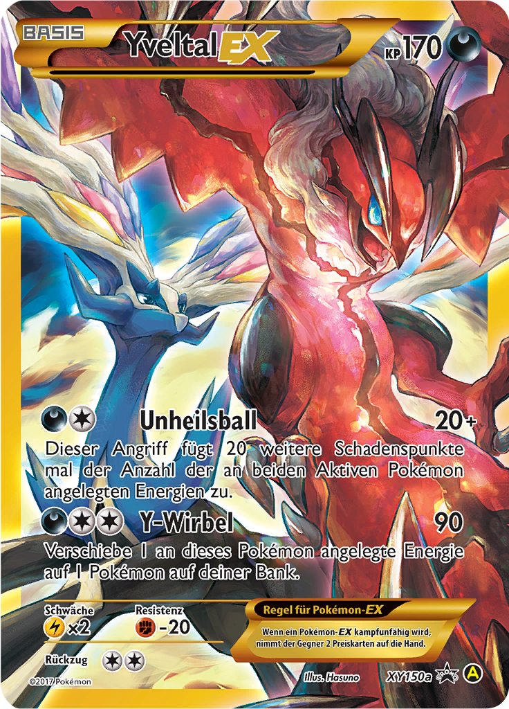 Yveltal-EX - XY150a - XY Promos