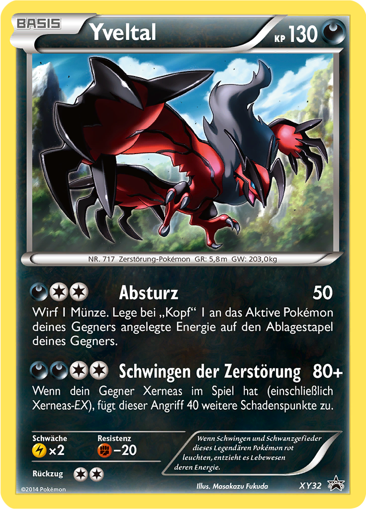 Yveltal - XY32 - XY Promos