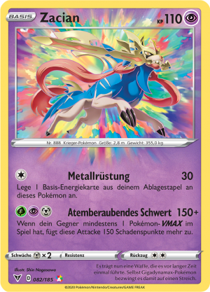 Zacian - 82 - Farbenschock