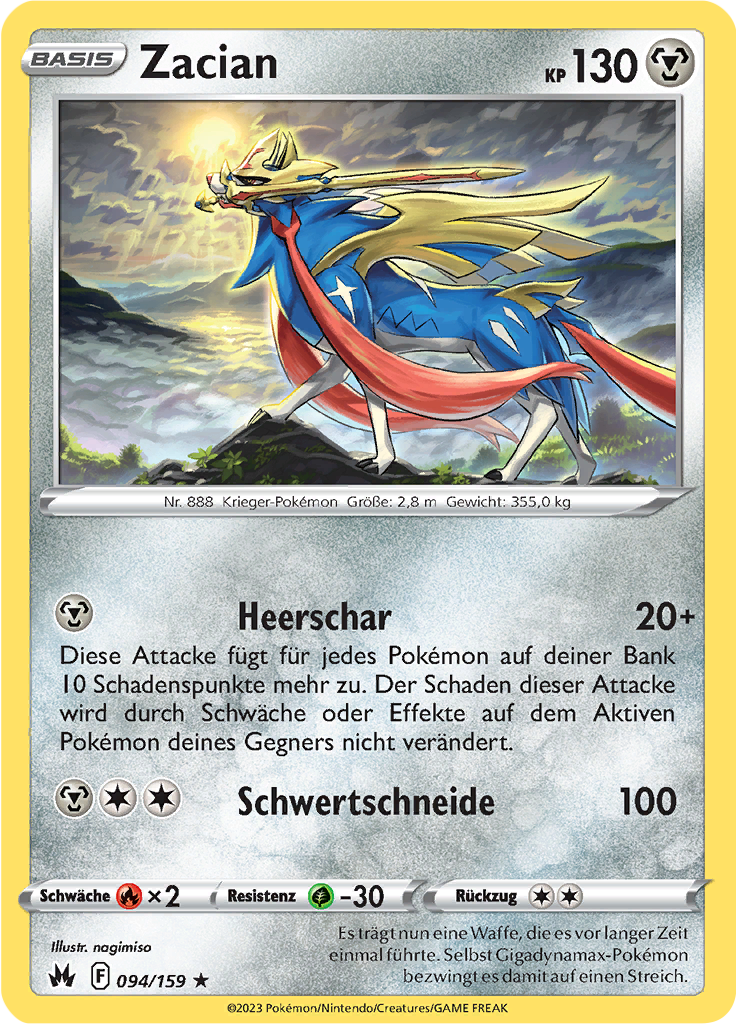 Zacian - 94 - Zenit der Könige