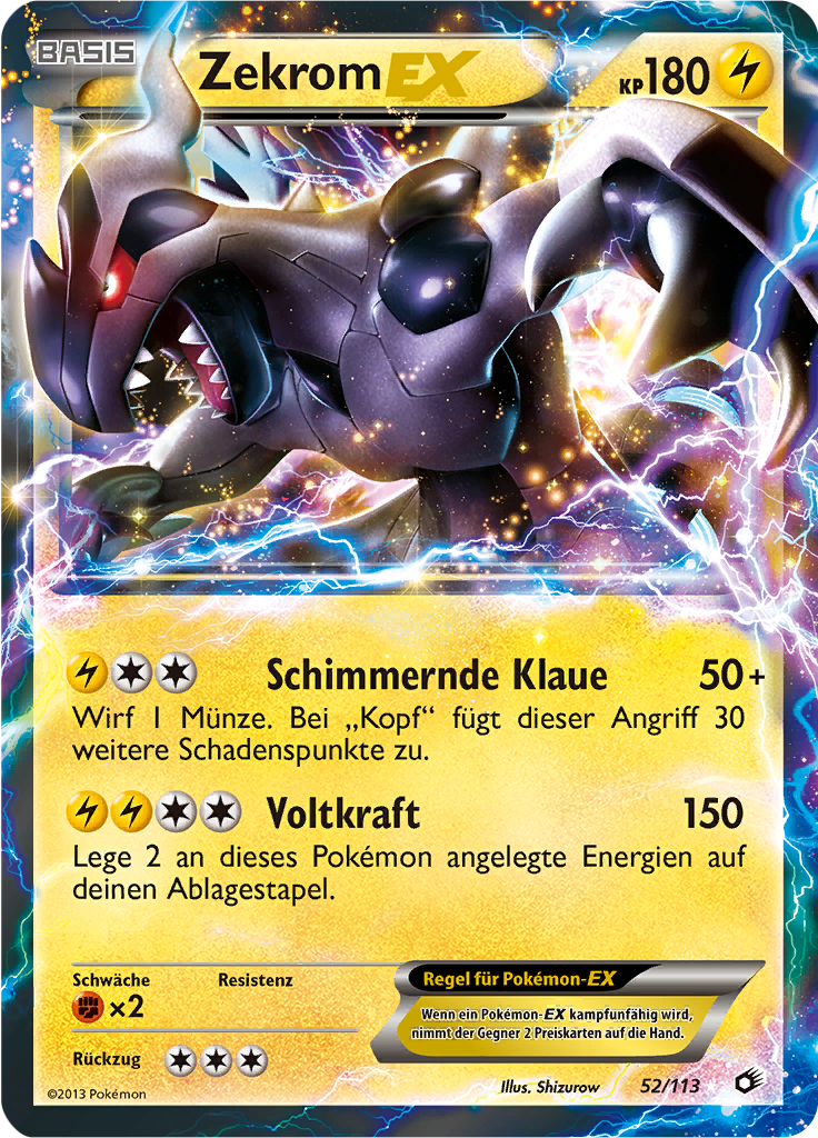 Zekrom-EX - 52 - Legendäre Schätze