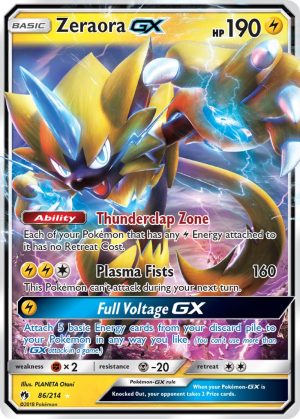 Zeraora-GX - 86 - Lost Thunder