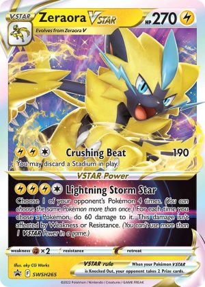 Zeraora VSTAR - SWSH265 - Sword & Shield Promos