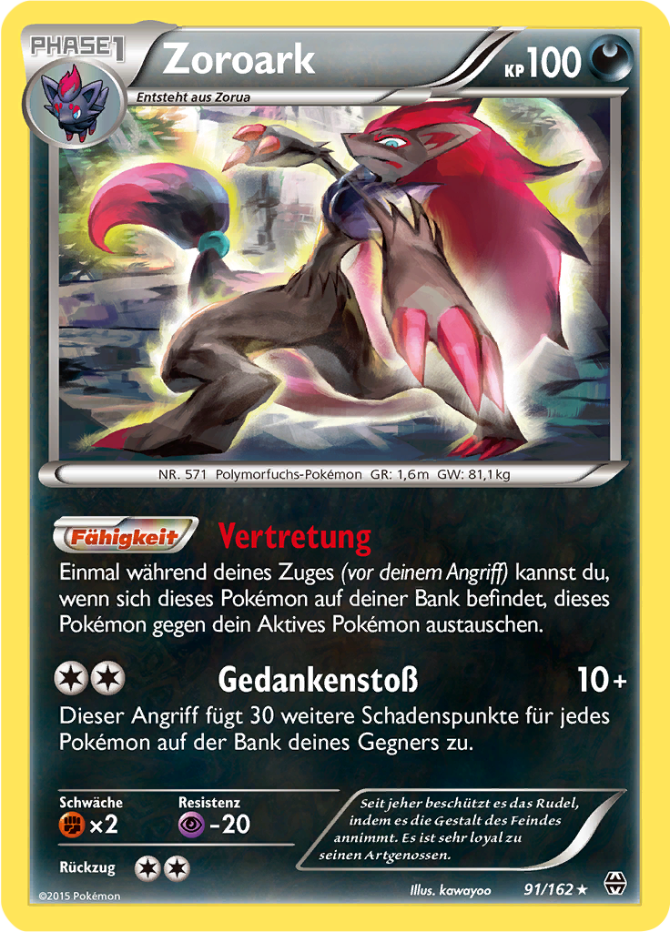 Zoroark - 91 - TURBOstart