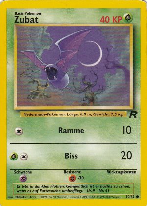 Zubat - 70 - Team Rocket