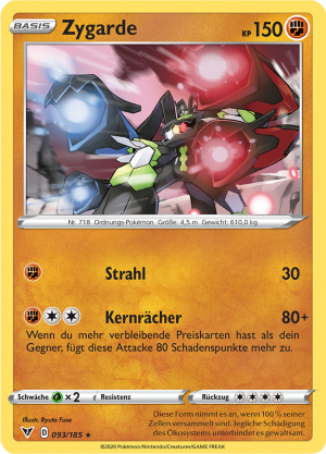 Zygarde - 93 - Farbenschock
