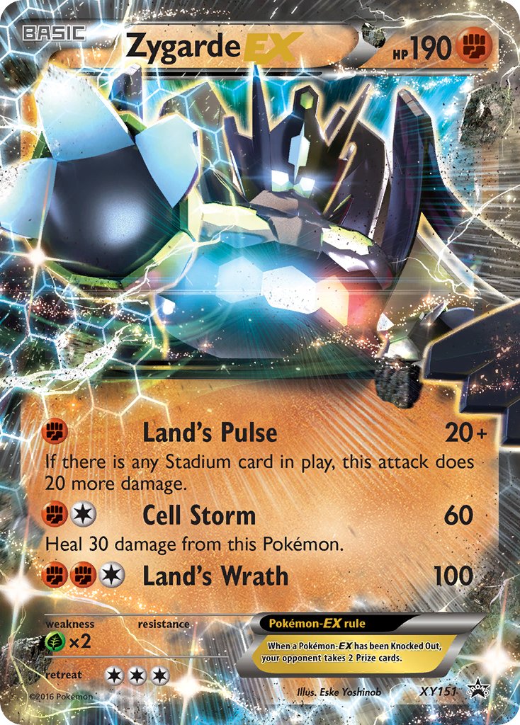 Zygarde-EX - XY151 - XY Promos