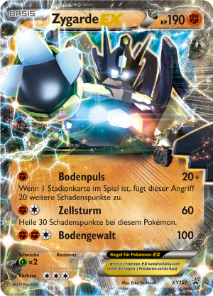 Zygarde-EX - XY151 - XY Promos