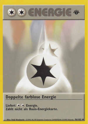 Doppelte farblose Energie