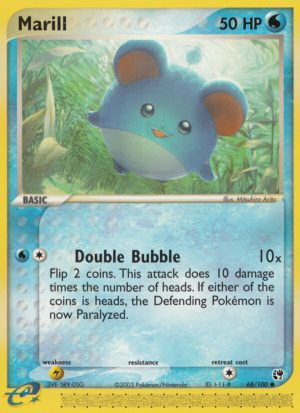 marill - 68 - ex - sandstorm - retreat|Marill - 68 - Sandstorm