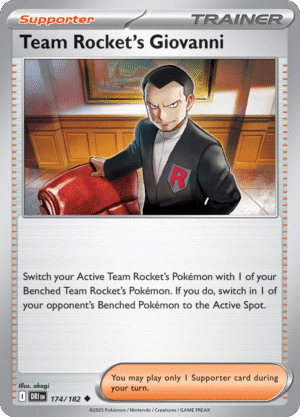 Team Rocket's Giovanni-174