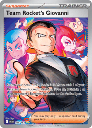 Team Rocket's Giovanni-238