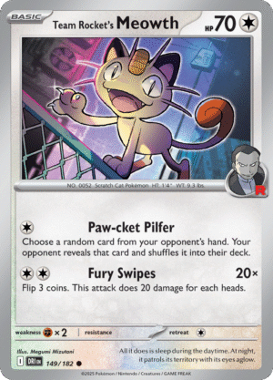 Team Rocket's Meowth-149