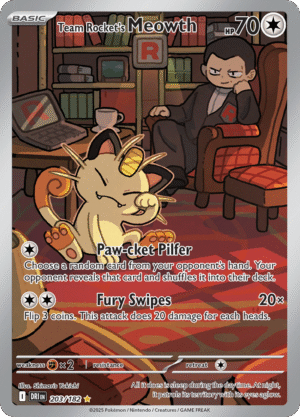 Team Rocket's Meowth-203