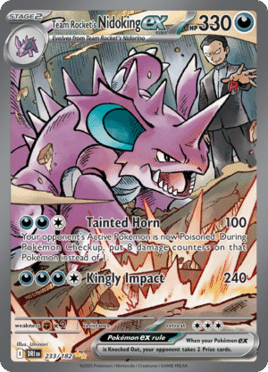 Team Rocket's Nidoking ex-233