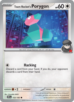 Team Rocket's Porygon-153