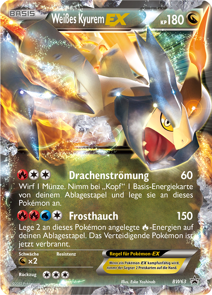 Weißes Kyurem-EX